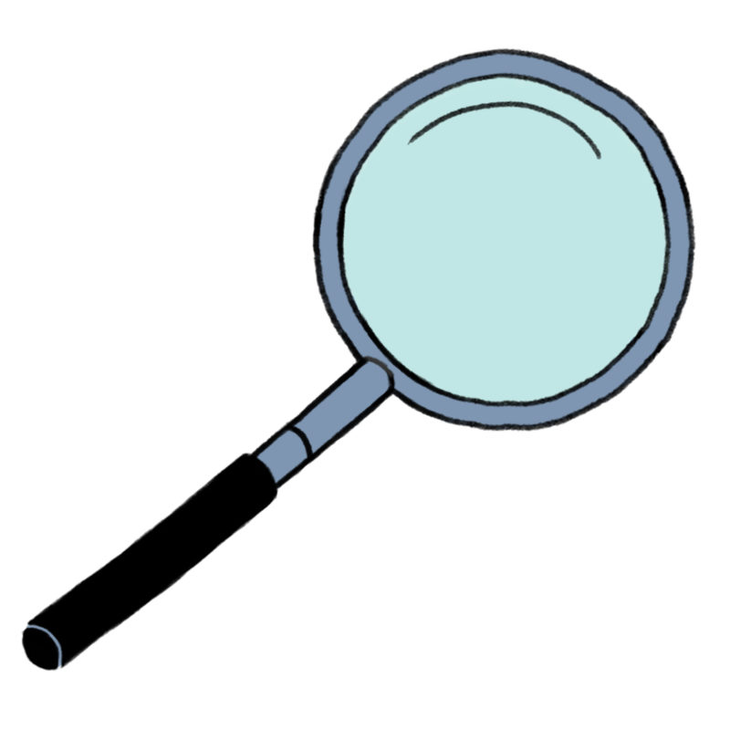Magnifying Glass Front