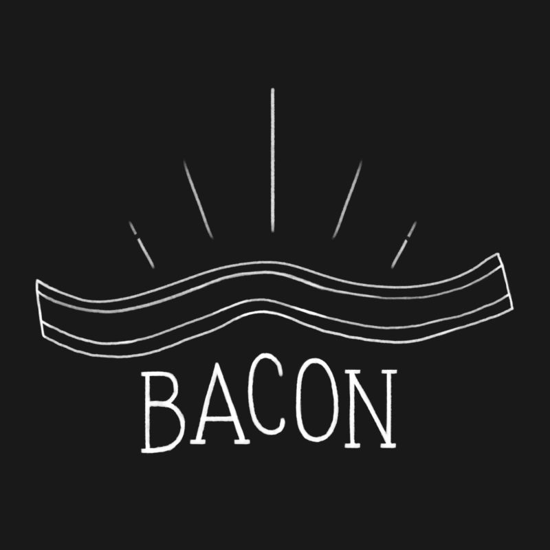 Bacon Sign Menu